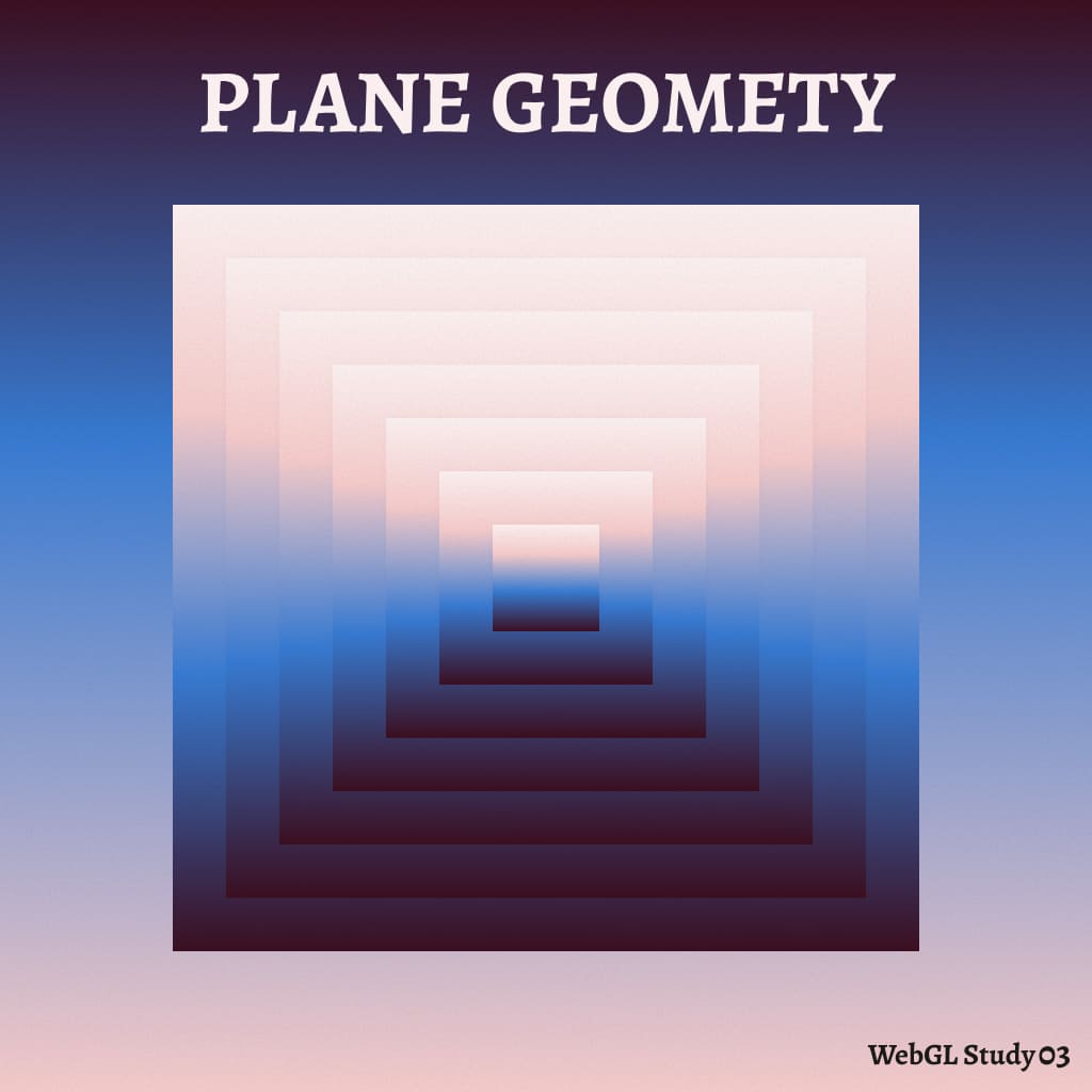 【WebGL】WebGLで平面(Plane)ジオメトリを描画する方法