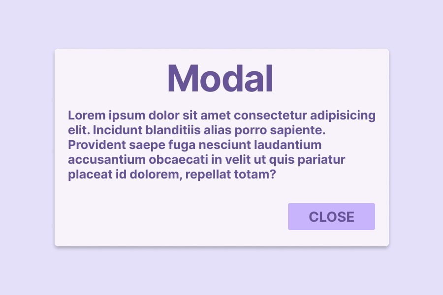 Modal